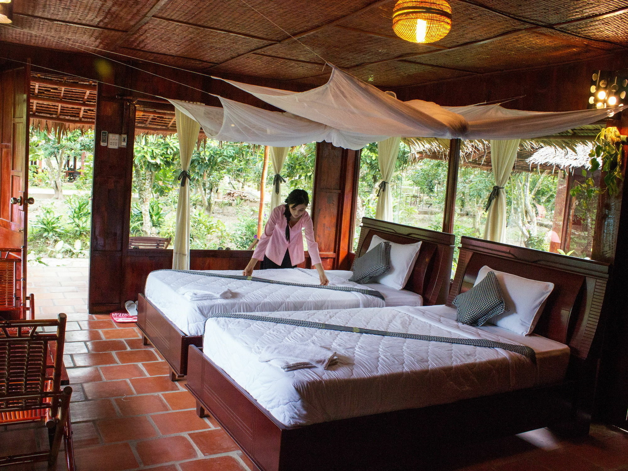 Mekong Rustic Lodge Cai Lậy Eksteriør billede